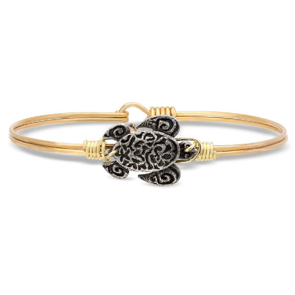 Luca + Danni Sea Turtle Bangle Bracelet