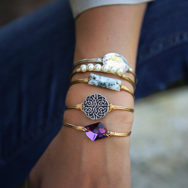 Luca + Danni Journey Knot Bangle Bracelet