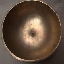 Machine Made Singing Bowl Large Plain