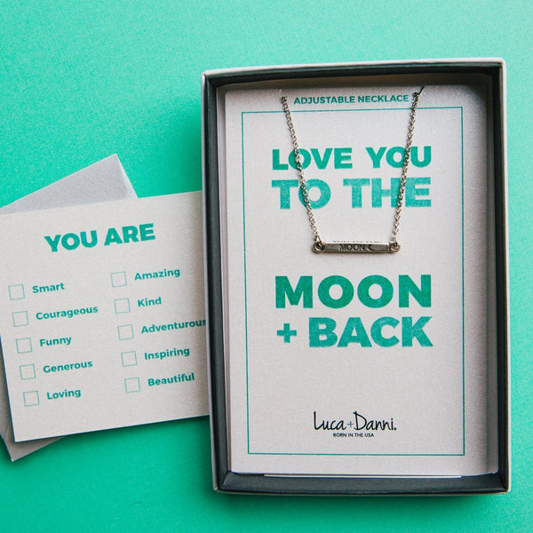 Luca + Danni Moon & Back Necklace