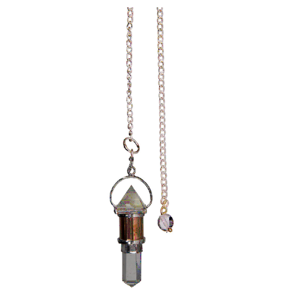 Pendulum Clear Quartz Pyramid Clear Quartz Point