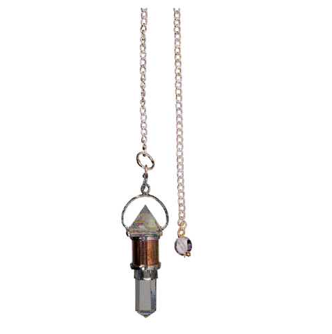 Pendulum Clear Quartz Pyramid Clear Quartz Point