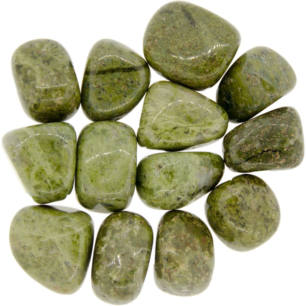 Tumbled Stones Epidote