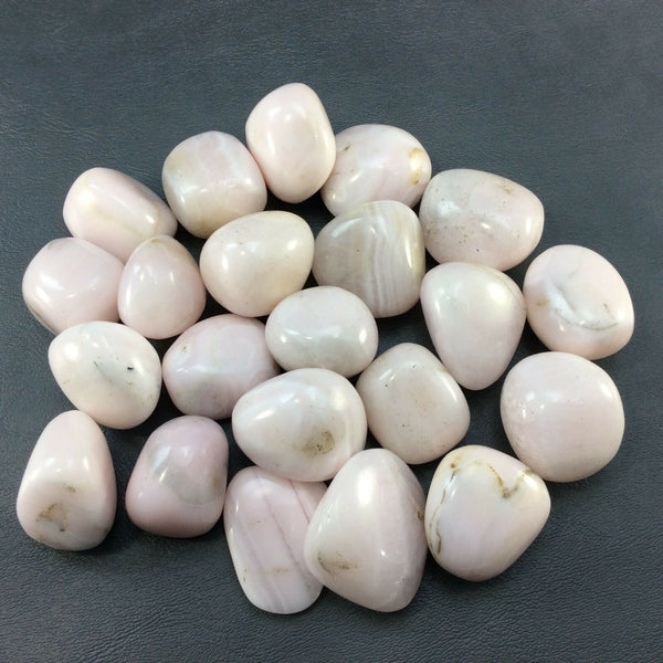 Tumbled Stones Pink Mangano Calcite
