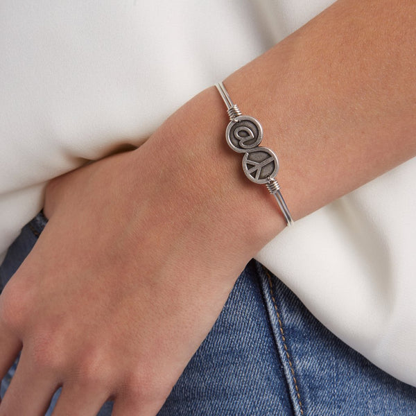 Luca + Danni At Peace Bangle Bracelet