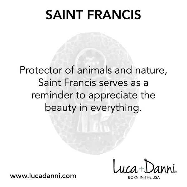 Luca + Danni Saint Francis Bangle Bracelet