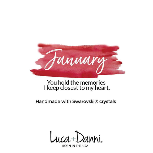Luca + Danni January Birthstone Cuff Bracelet