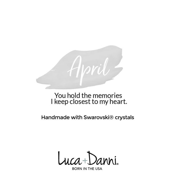 Luca + Danni April Birthstone Cuff Bracelet