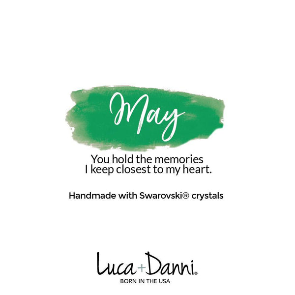Luca + Danni May Birthstone Cuff Bracelet