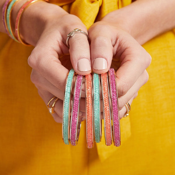 Luca + Danni Druzy Channel Cuff in Watermelon