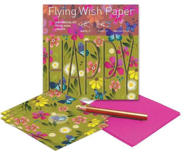 Flying Wish Paper - Happy Mini Kit