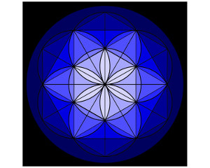 Dark Blue Spirit Board