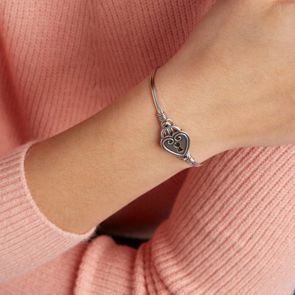 Luca + Danni Key to My Heart Bangle Bracelet