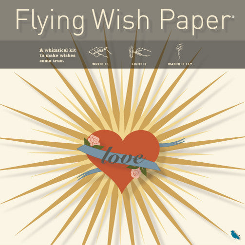 Flying Wish Paper - Large Honey Love