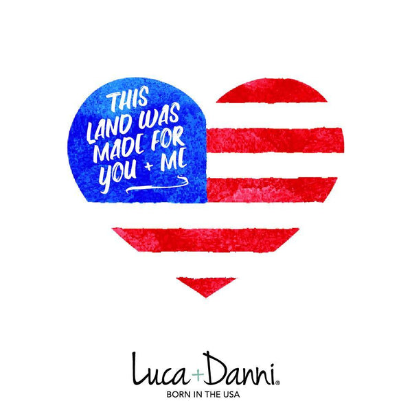 Luca + Danni Mini Hudson Bangle Bracelet in Americana Ombre
