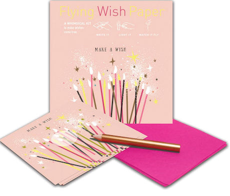 Flying Wish Paper - MAKE A WISH Mini Kit