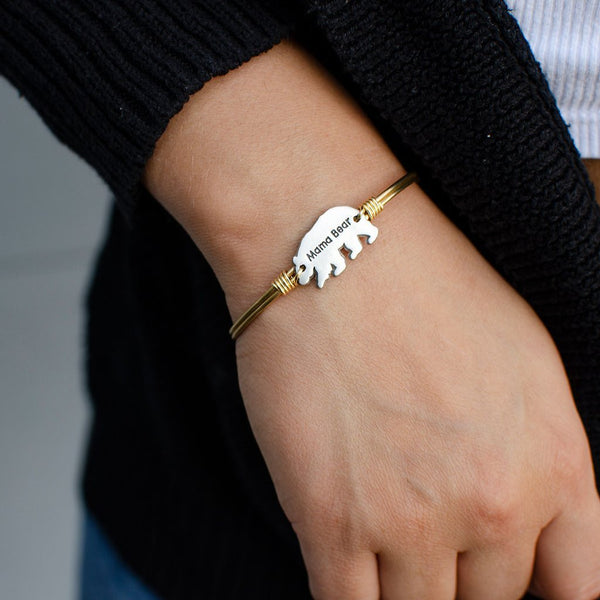 Luca + Danni Mama Bear Bangle Bracelet