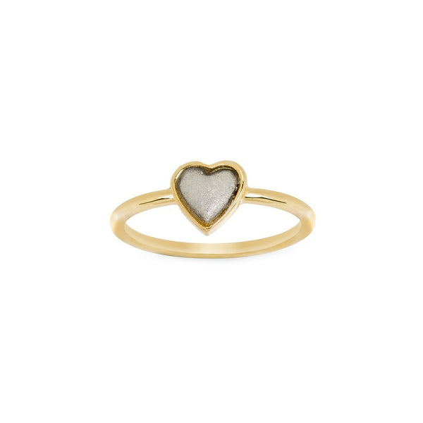 Luca + Danni Two Tone Heart Ring