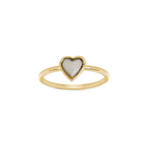 Luca + Danni Two Tone Heart Ring
