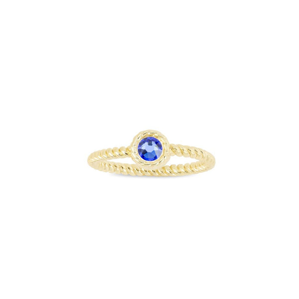 Luca + Danni September Birthstone Ring