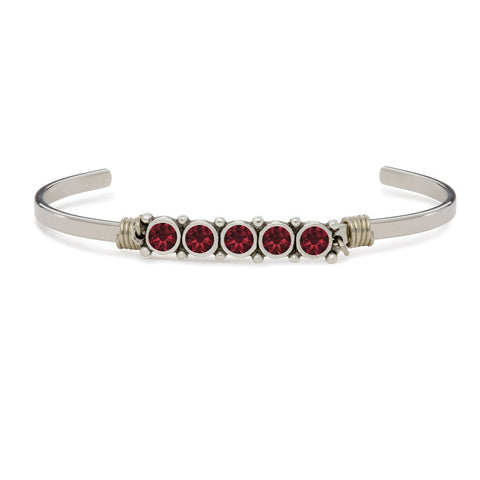Luca + Danni January Birthstone Cuff Bracelet