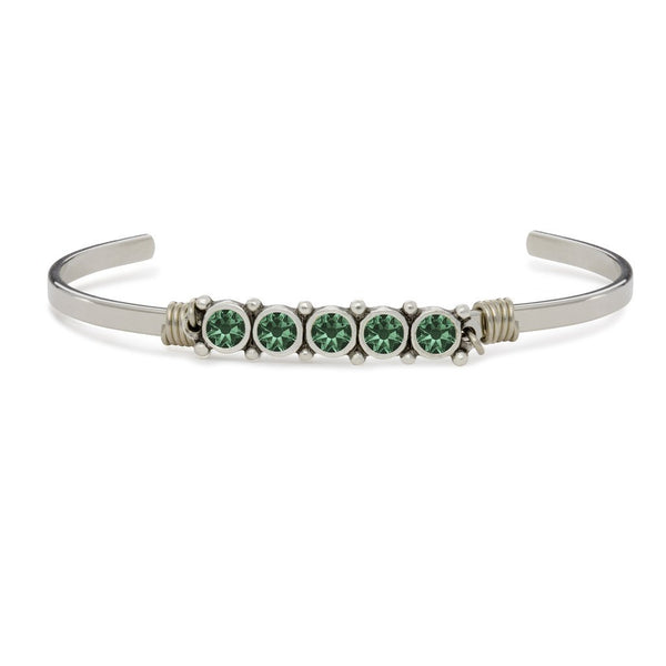 Luca + Danni May Birthstone Cuff Bracelet