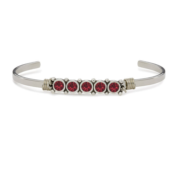 Luca + Danni July Birthstone Cuff Bracelet