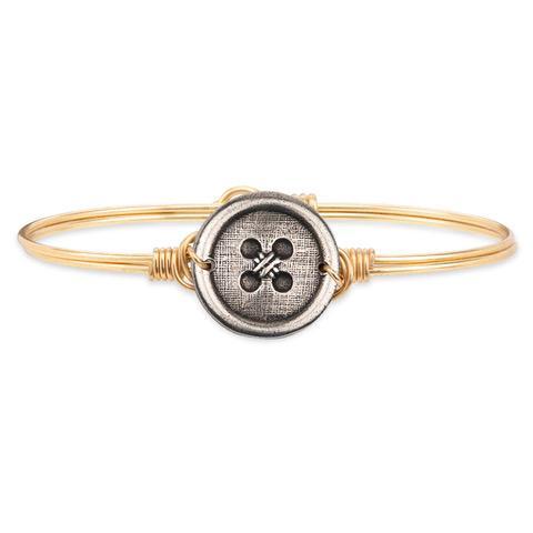 Luca + Danni Cute as a Button Bangle Bracelet