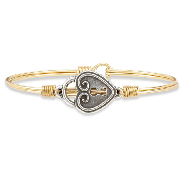 Luca + Danni Key to My Heart Bangle Bracelet