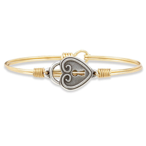 Luca + Danni Key to My Heart Bangle Bracelet
