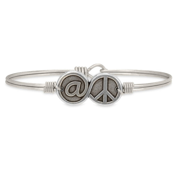 Luca + Danni At Peace Bangle Bracelet