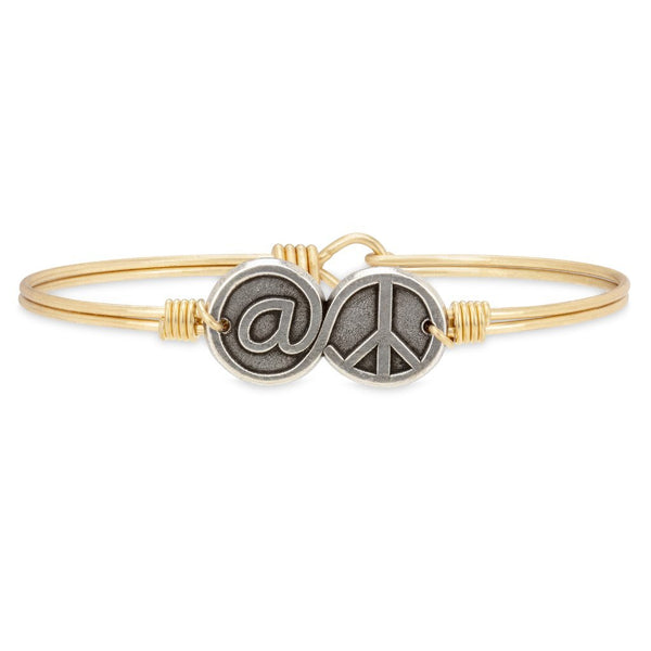 Luca + Danni At Peace Bangle Bracelet