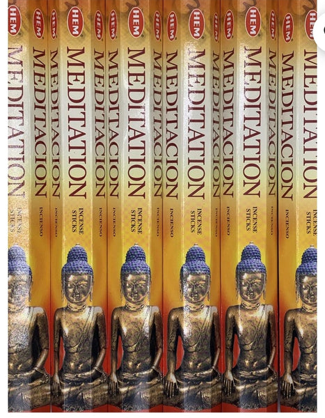 Hem Square Pack Incense 8 gr Meditation