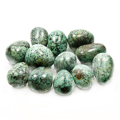 African Turquoise Tumbled Stone