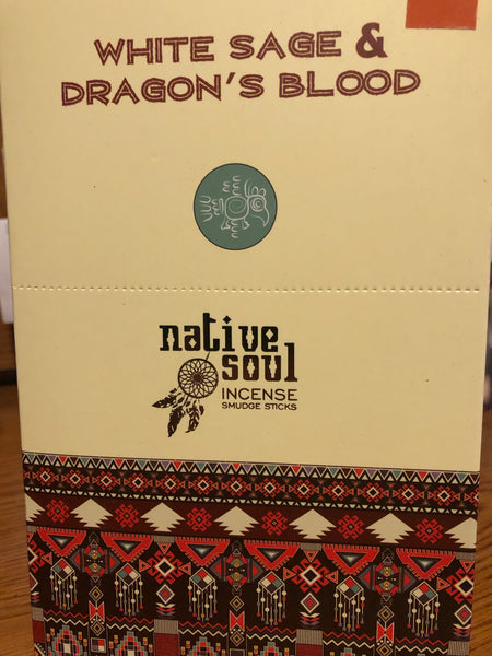 White sage and dragons blood