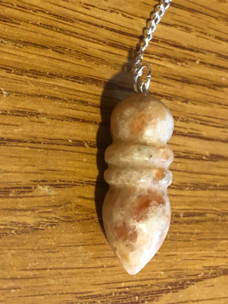 Gemstone polished Pendulum-Sunstone