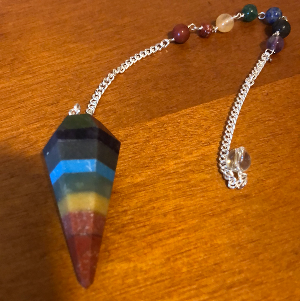 Seven Chakra Beads Pendulum
