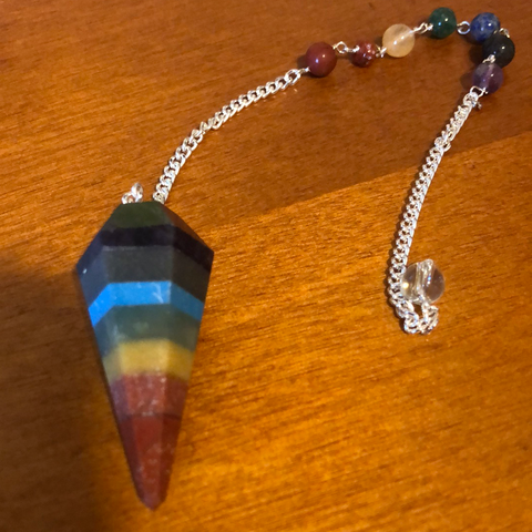Seven Chakra Beads Pendulum