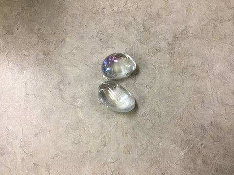 Angel White Aura Medium Polished Stones