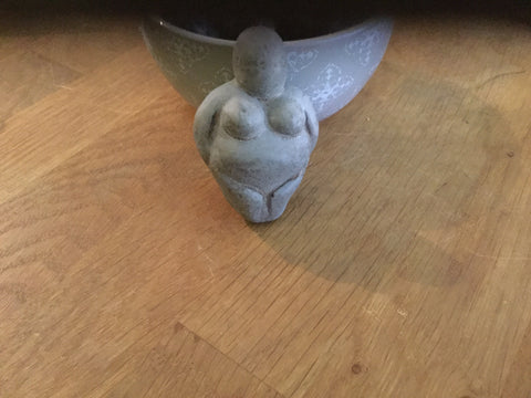 Goddess Song Gypsum Cement Figurine