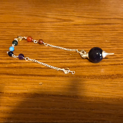 Pendulum Sephoroton w/ Chakra-Amethyst