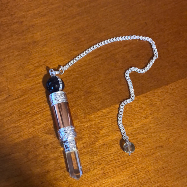 Cooper Pendulum with Amethyst