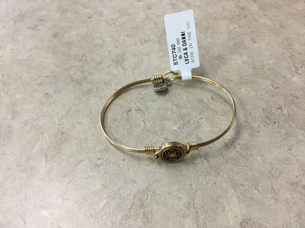 Luca & Danni Cancer Sign Brass Braclet