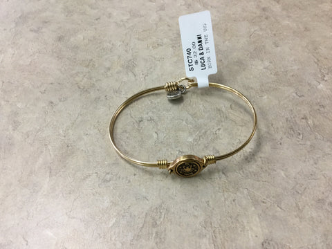 Luca & Danni Cancer Sign Brass Braclet