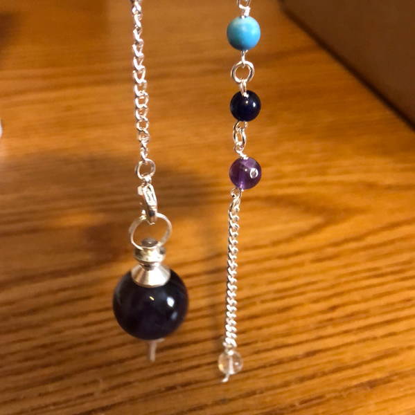 Pendulum Sephoroton w/ Chakra-Amethyst