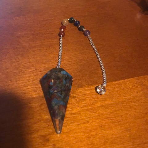 Energy Orgone Chakra Pendulum