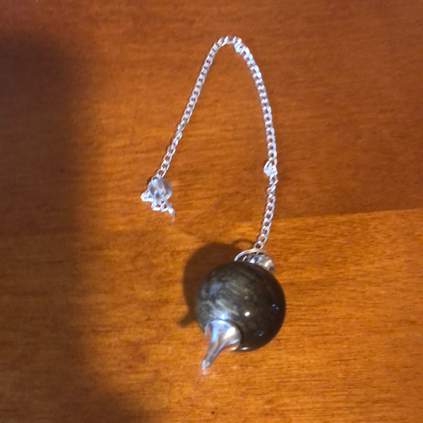 Tiger Eye Ball Pendulum
