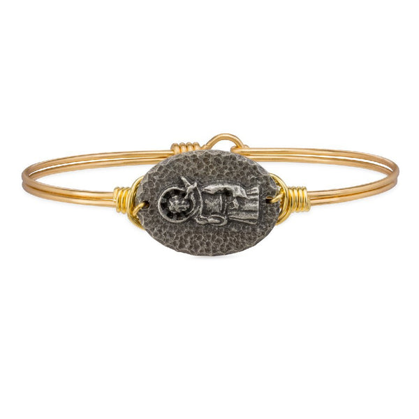 Luca + Danni Saint Francis Bangle Bracelet