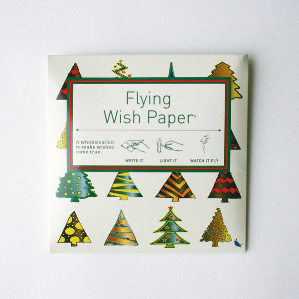 Flying Wish Paper - Holiday Trees Mini Kit