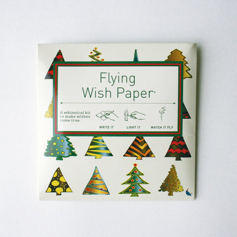 Flying Wish Paper - Holiday Trees Mini Kit
